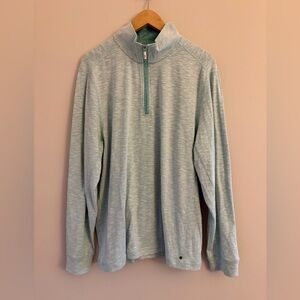 Tommy Bahama Men’s Island Zone Quarter Zip Lightweight Pullover Medium Shirt